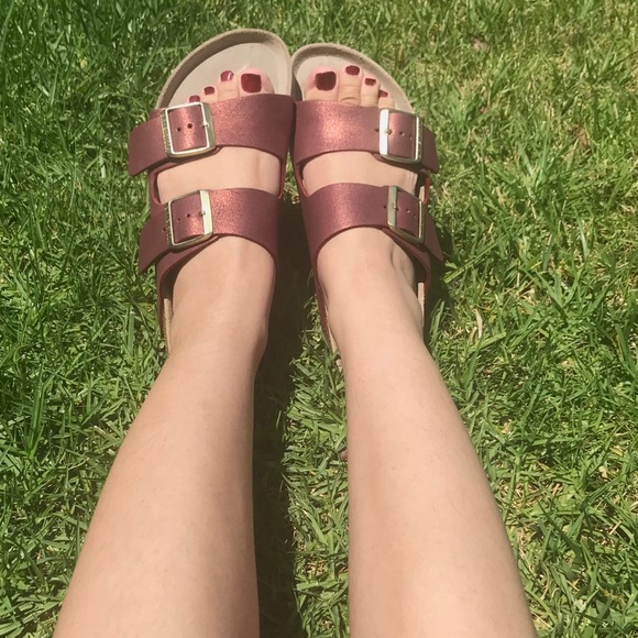 Birkenstock washed leather sz 38-39-40 - Picture 3 of 11